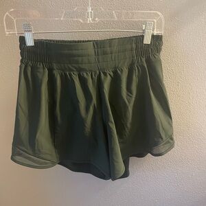 Lululemon Forest Green Women's Shorts